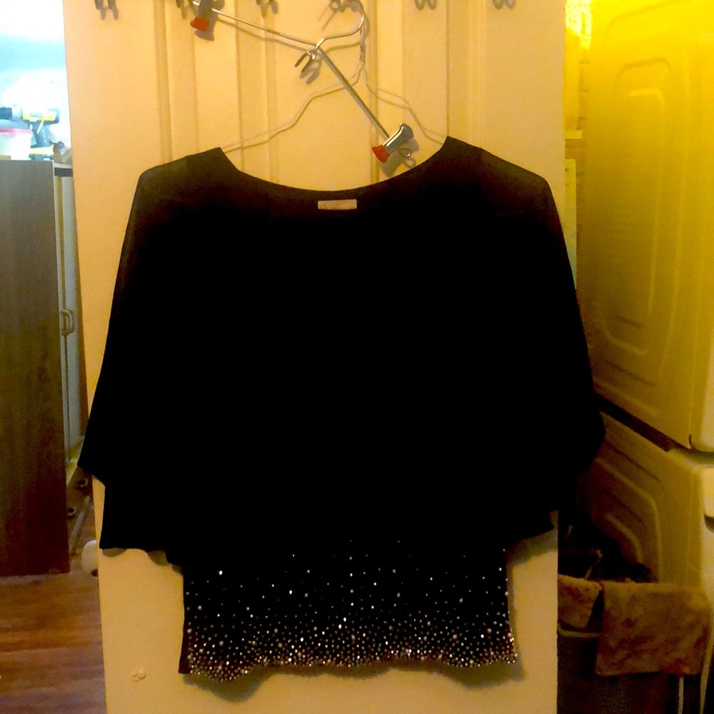 Black dress shirt
